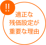 適正な残価設定が重要な理由